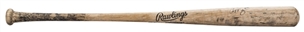 1995 Chipper Jones Game Used and Signed Rawlings Adirondack M520 Model Bat (PSA/DNA GU 9.5)
